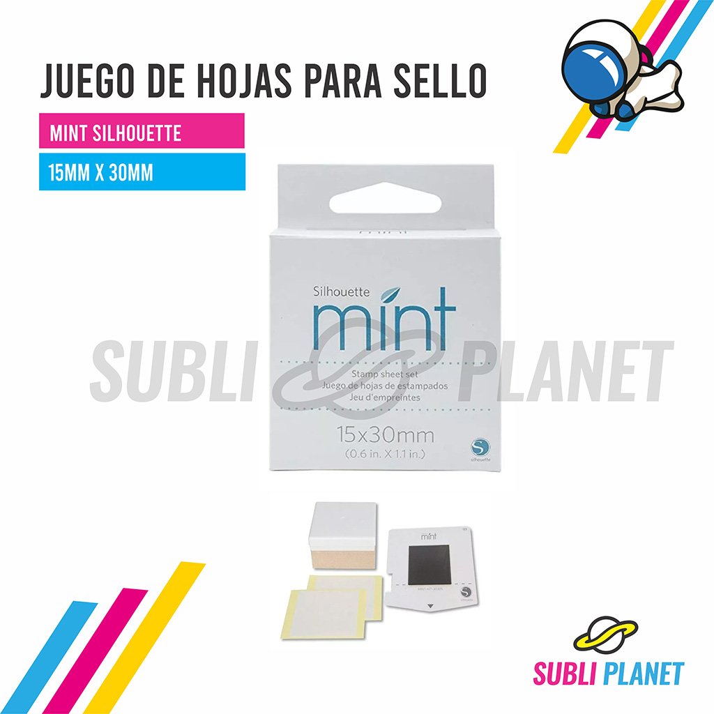 sellomint15x30m JUEGO DE HOJAS PARA SELLO 15 MM X 30 MM - Imagen 1