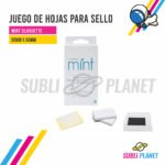 JUEGO DE HOJAS PARA SELLOS 30MM X 60MM