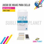 JUEGO HOJAS SELLOS 45MM X 90MM