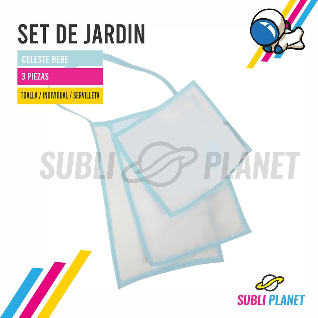 setcelestebebe SET DE JARDIN CELESTE BEBE - Imagen 1