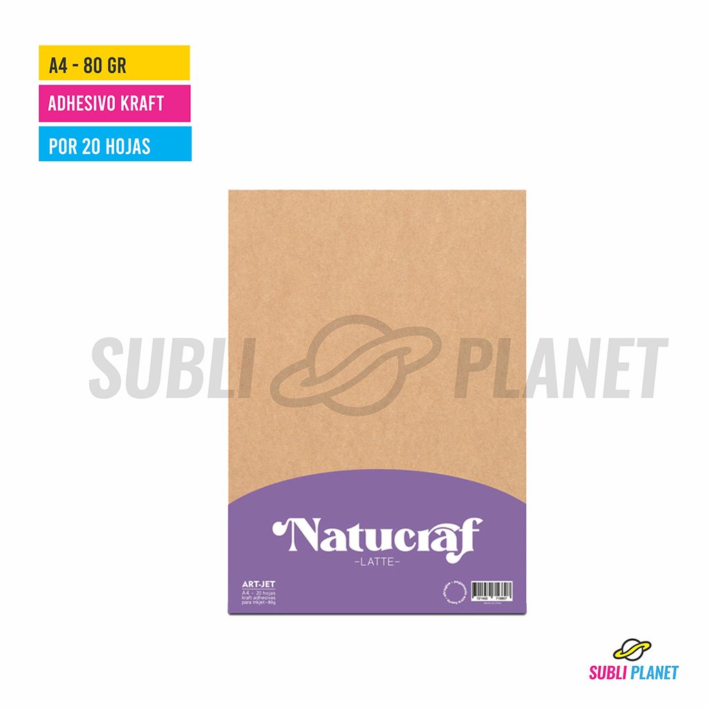 snatucraflatte NATURAL LATTE A4 x20h - Imagen 1