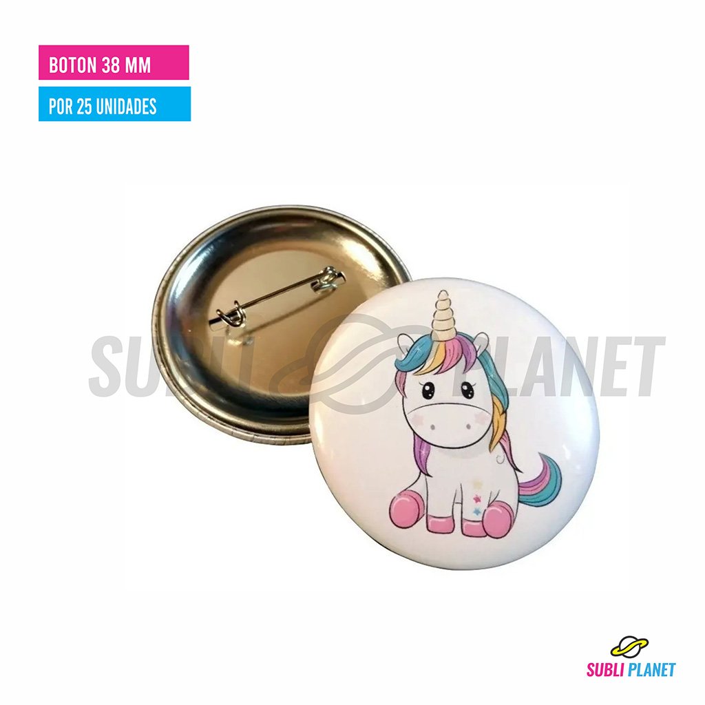 spin38mm PIN METALICO 38mm - Imagen 1