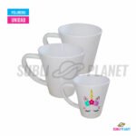 TAZA CONICA BLANCA