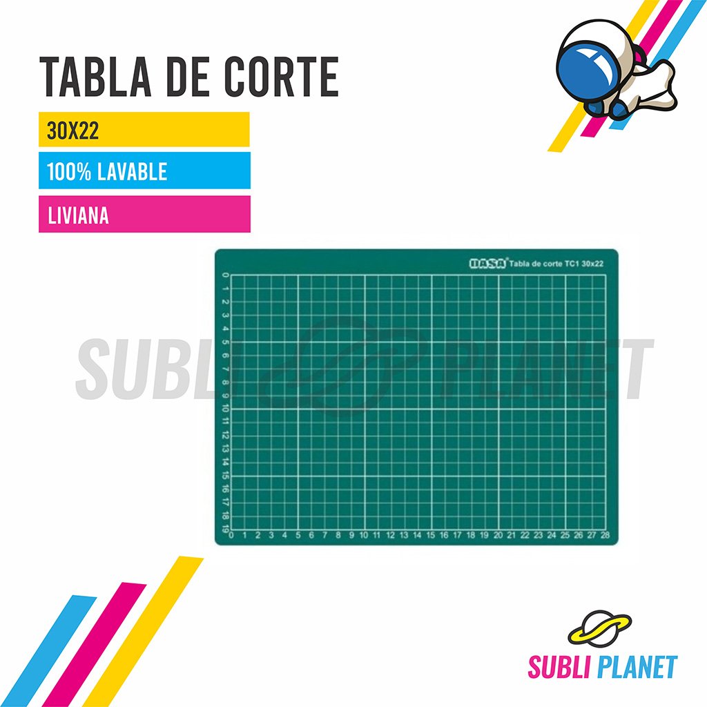tabladecorteA430x22 TABLA DE CORTE 22X30 - Imagen 1