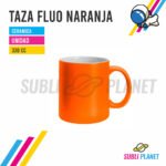 TAZA CERAMICA FLUO