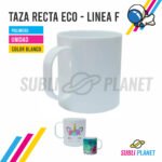 TAZA RECTA BLANCA ECO