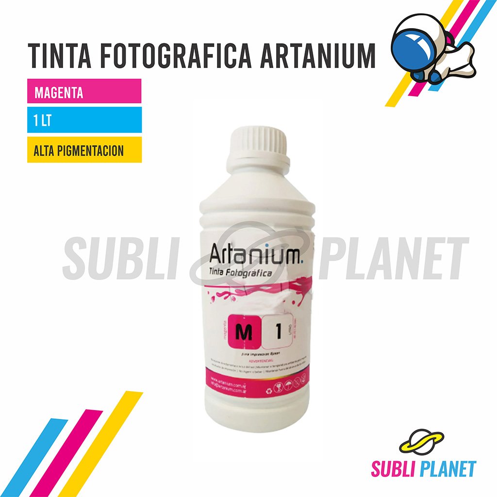 tintaartaniumagenta1l TINTA DYE MAGENTA - Imagen 1