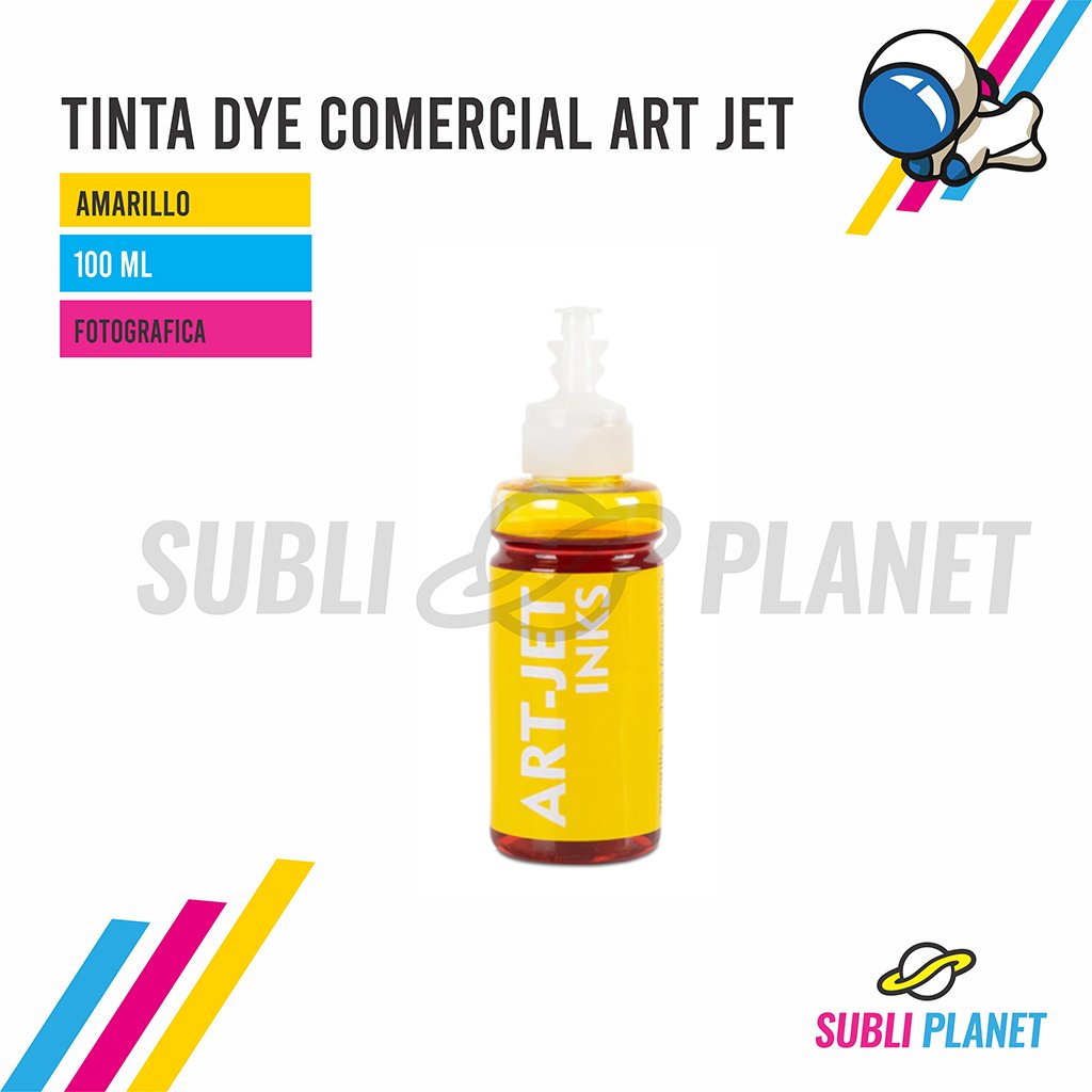 tintacomerartjetamar100 TINTA COMERCIAL AMARILLO - Imagen 1