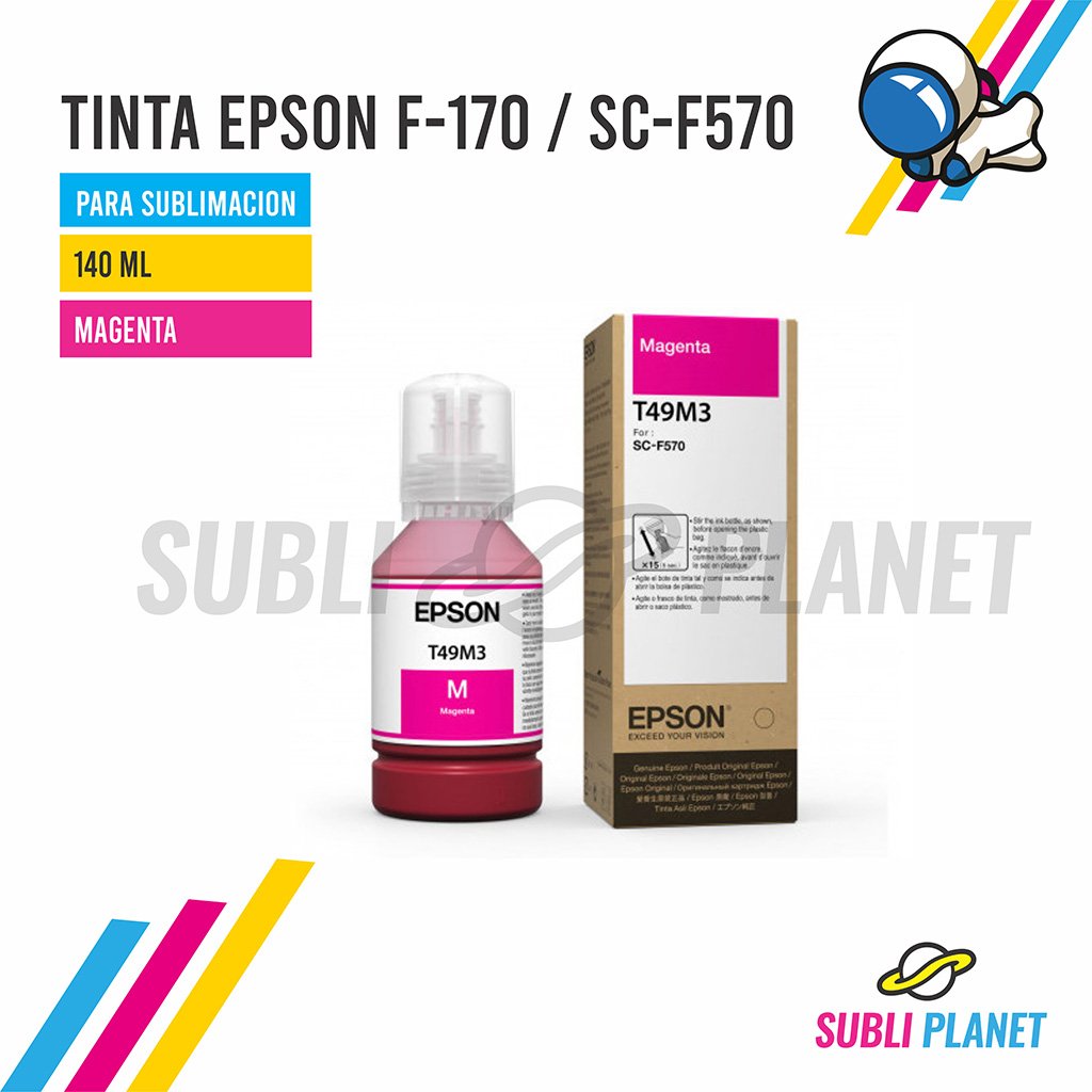 tintaepson170magenta TINTA F170 SCF570 MAGENTA - Imagen 1