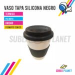 VASO SILICONA NEGRO