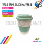 VASO SILICONA VERDE