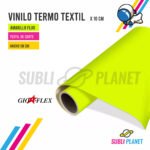 VINILO TERMO AMARILLO FLUO