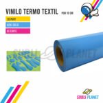 VINILO TERMO 3D PUFF AZUL CIEL