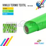 VINILO TERMO 3D PUFF VERDE FLU