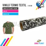 VINILO TERMO CAMUFLAJE BLANCO Y NEGRO