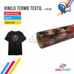 VINILO TERMO CAMUFLAJE ROJO