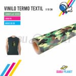 VINILO TERMO CAMUFLAJE VERDE