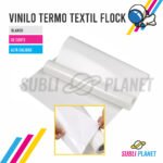 VINILO TERMO FLOCK BLANCO