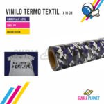 VINILO TERMO CAMUFLAJE AZUL