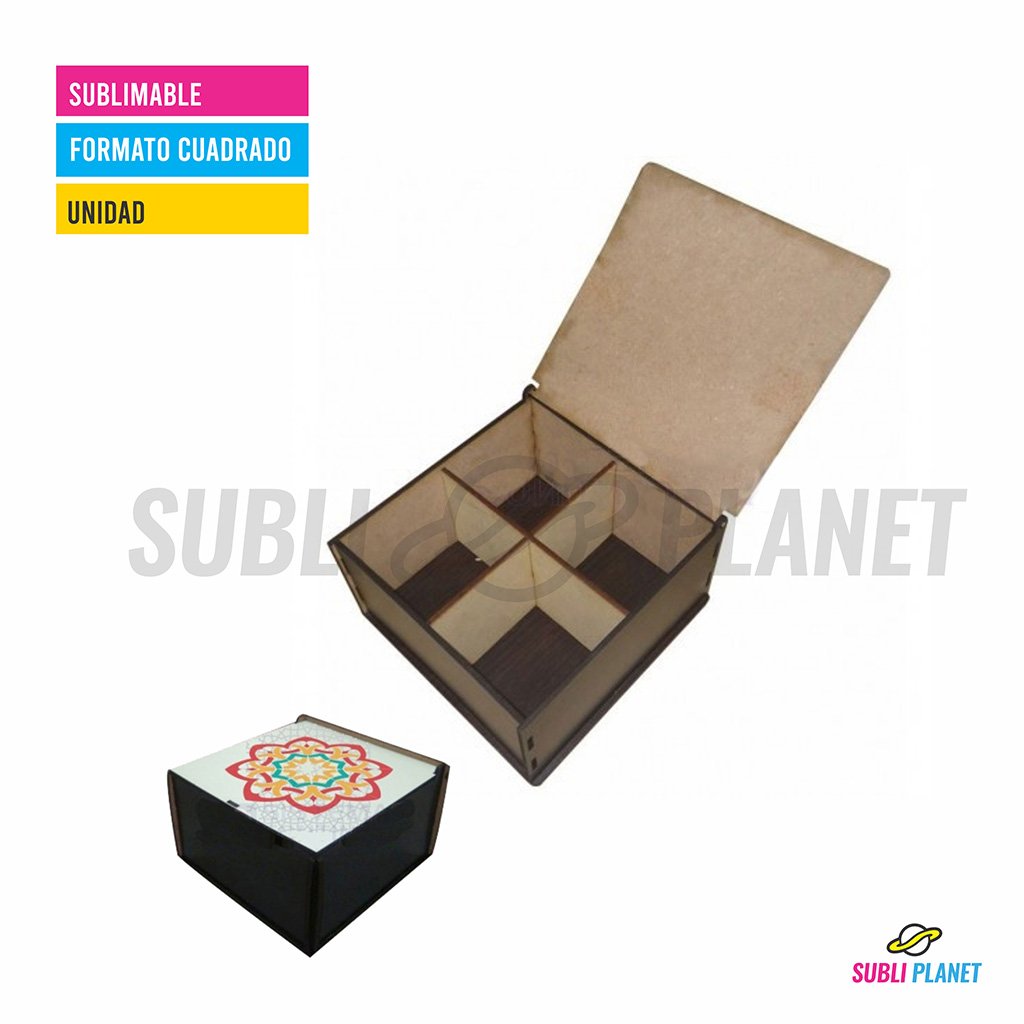 scajatemadera CAJA DE TE MADERA - Imagen 1