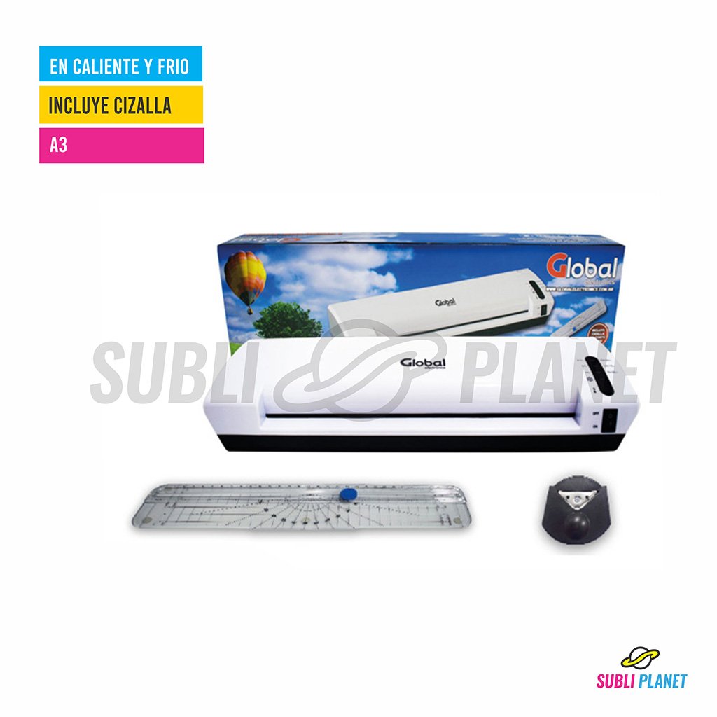 slaminadoraplastifA3global LAMINADORA PLASTIFICADORA A3 - Imagen 1