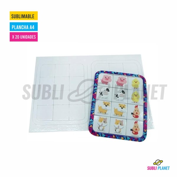 MEMOTEST CARTON SUBLIMABLE