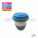 VASO SILICONA CELESTE