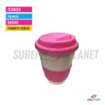 VASO SILICONA FUCSIA