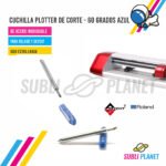 CUCHILLA TIPO ROLAND 60° AZUL