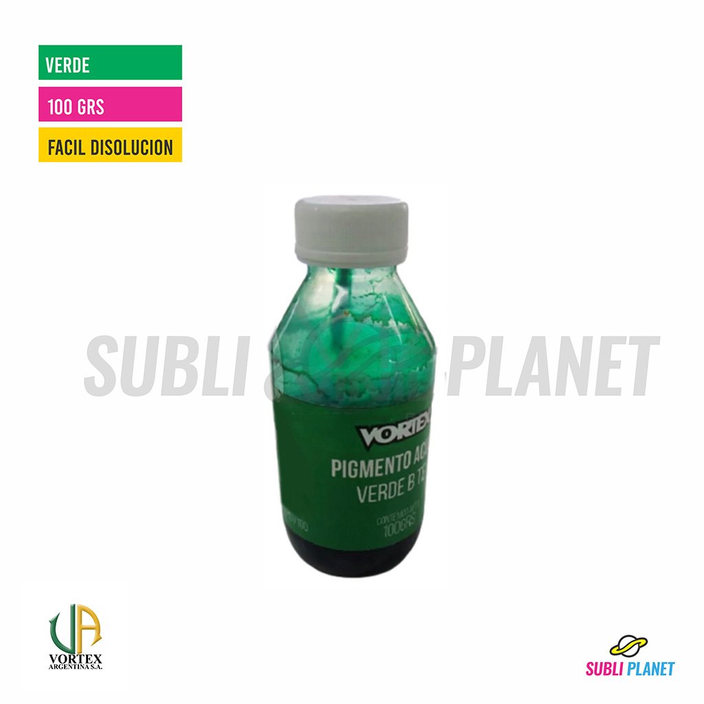 spigmentoacuosoverdevortex PIGMENTO VERDE B TEX - Imagen 1