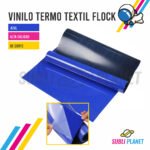 VINILO TERMO FLOCK AZUL