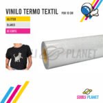 VINILO TERMO GLITTER BLANCO