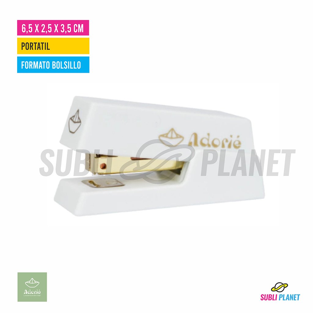 sabrochadoraadorieminigold ABROCHADORA ADORIÉ MINI GOLD POCKET - Imagen 1