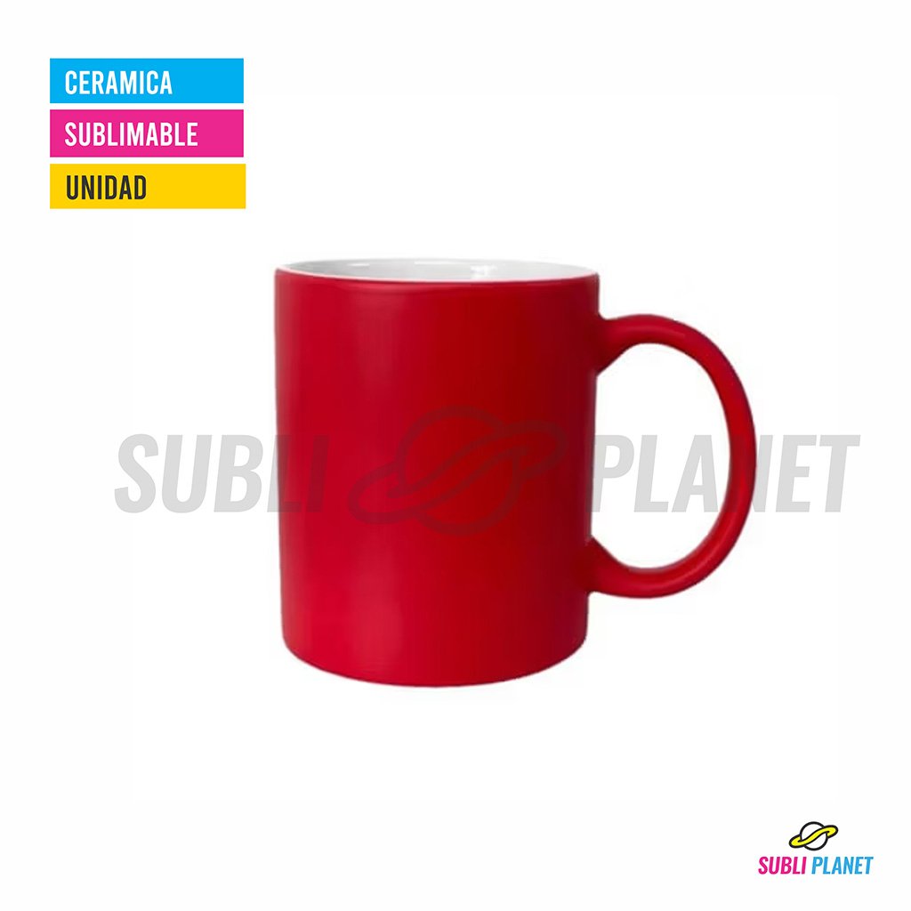 stazamagicaroja TAZA CERAMICA MAGICA ROJA - Imagen 1